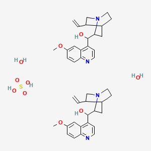 molecular formula C40H54N4O10S B7911240 Quinine sulfate dihydrate 