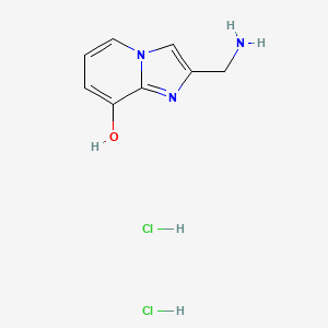 2-(Aminomethyl)imidazo[1,2-a]pyridin-8-ol dihydrochloride