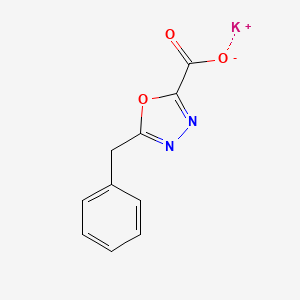 Potassium 5-benzyl-1,3,4-oxadiazole-2-carboxylate