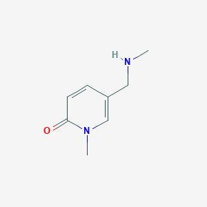 1-methyl-5-[(methylamino)methyl]-2(1H)-pyridinone