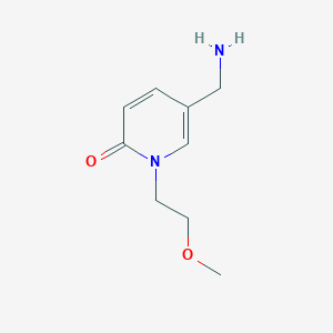 5-(aminomethyl)-1-(2-methoxyethyl)-2(1H)-pyridinone