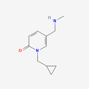 1-(cyclopropylmethyl)-5-[(methylamino)methyl]-2(1H)-pyridinone