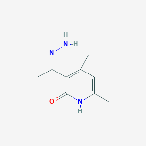 3[(1z)Ethanehydrazonoyl]4,6dimethylpyridin2(1h)one