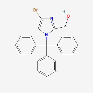 (4-bromo-1-trityl-1H-imidazol-2-yl)methanol