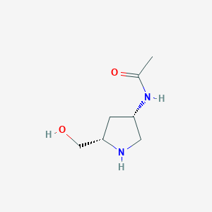 (2S,4S)-4-acetylamino-2-hydroxymethyl-pyrrolidine