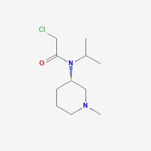 (S)-2-Chloro-N-isopropyl-N-(1-methylpiperidin-3-yl)acetamide