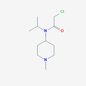 2-Chloro-N-isopropyl-N-(1-methyl-piperidin-4-yl)-acetamide