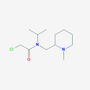 2-Chloro-N-isopropyl-N-(1-methyl-piperidin-2-ylmethyl)-acetamide