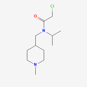 2-Chloro-N-isopropyl-N-(1-methyl-piperidin-4-ylmethyl)-acetamide