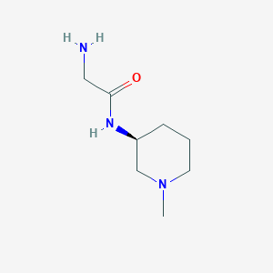 2-Amino-N-((S)-1-methyl-piperidin-3-yl)-acetamide