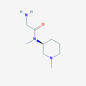 2-Amino-N-methyl-N-((S)-1-methyl-piperidin-3-yl)-acetamide