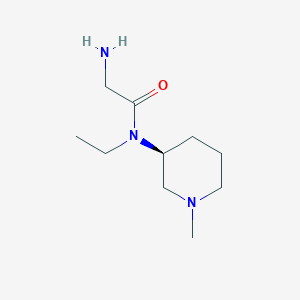 2-Amino-N-ethyl-N-((S)-1-methyl-piperidin-3-yl)-acetamide