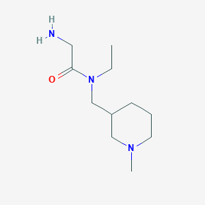 2-Amino-N-ethyl-N-(1-methyl-piperidin-3-ylmethyl)-acetamide