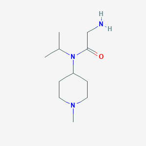 2-Amino-N-isopropyl-N-(1-methyl-piperidin-4-yl)-acetamide