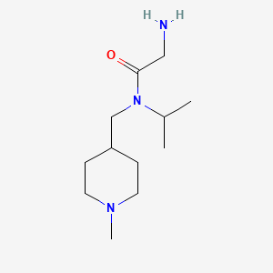 2-Amino-N-isopropyl-N-(1-methyl-piperidin-4-ylmethyl)-acetamide