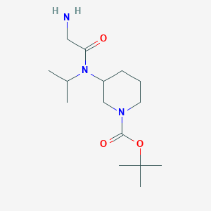 3-[(2-Amino-acetyl)-isopropyl-amino]-piperidine-1-carboxylic acid tert-butyl ester