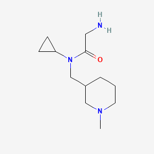 2-Amino-N-cyclopropyl-N-(1-methyl-piperidin-3-ylmethyl)-acetamide