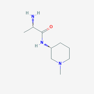 (S)-2-Amino-N-((R)-1-methyl-piperidin-3-yl)-propionamide