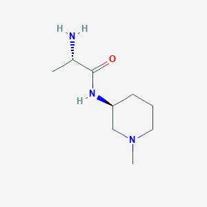 (S)-2-Amino-N-((S)-1-methyl-piperidin-3-yl)-propionamide