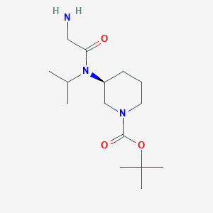 (S)-3-[(2-Amino-acetyl)-isopropyl-amino]-piperidine-1-carboxylic acid tert-butyl ester