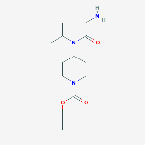 4-[(2-Amino-acetyl)-isopropyl-amino]-piperidine-1-carboxylic acid tert-butyl ester