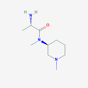 (S)-2-Amino-N-methyl-N-((S)-1-methyl-piperidin-3-yl)-propionamide