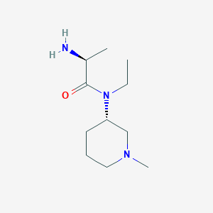 (S)-2-Amino-N-ethyl-N-((S)-1-methyl-piperidin-3-yl)-propionamide