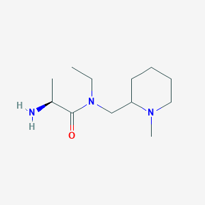 (S)-2-Amino-N-ethyl-N-(1-methyl-piperidin-2-ylmethyl)-propionamide