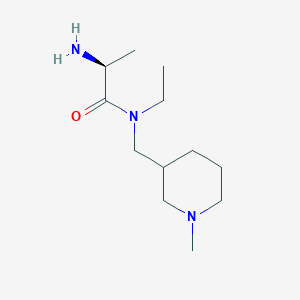 (S)-2-Amino-N-ethyl-N-(1-methyl-piperidin-3-ylmethyl)-propionamide