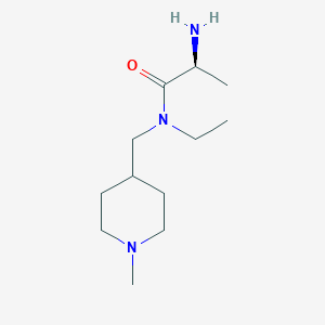 (S)-2-Amino-N-ethyl-N-(1-methyl-piperidin-4-ylmethyl)-propionamide