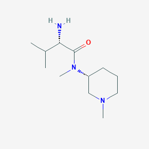 (S)-2-Amino-3,N-dimethyl-N-((R)-1-methyl-piperidin-3-yl)-butyramide