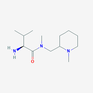 (S)-2-Amino-3,N-dimethyl-N-(1-methyl-piperidin-2-ylmethyl)-butyramide