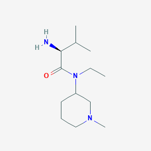 (S)-2-Amino-N-ethyl-3-methyl-N-(1-methyl-piperidin-3-yl)-butyramide