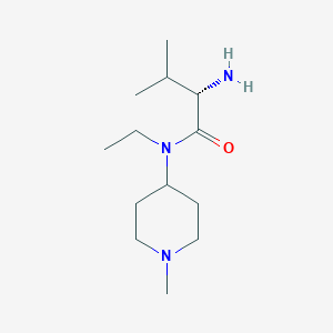 (S)-2-Amino-N-ethyl-3-methyl-N-(1-methyl-piperidin-4-yl)-butyramide