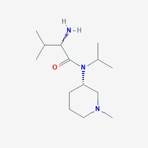 (S)-2-Amino-N-isopropyl-3-methyl-N-((S)-1-methyl-piperidin-3-yl)-butyramide