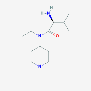 (S)-2-Amino-N-isopropyl-3-methyl-N-(1-methyl-piperidin-4-yl)-butyramide