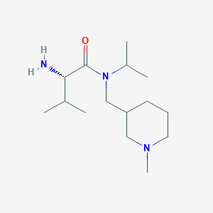 (S)-2-Amino-N-isopropyl-3-methyl-N-(1-methyl-piperidin-3-ylmethyl)-butyramide