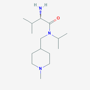 (S)-2-Amino-N-isopropyl-3-methyl-N-(1-methyl-piperidin-4-ylmethyl)-butyramide