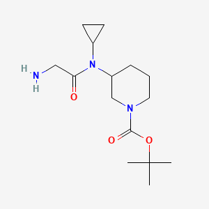 3-[(2-Amino-acetyl)-cyclopropyl-amino]-piperidine-1-carboxylic acid tert-butyl ester