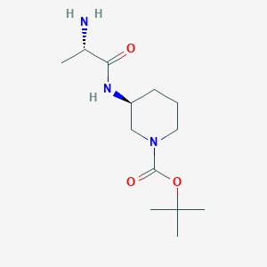 (S)-3-((S)-2-Amino-propionylamino)-piperidine-1-carboxylic acid tert-butyl ester