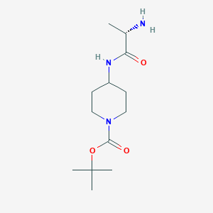 4-((S)-2-Amino-propionylamino)-piperidine-1-carboxylic acid tert-butylester