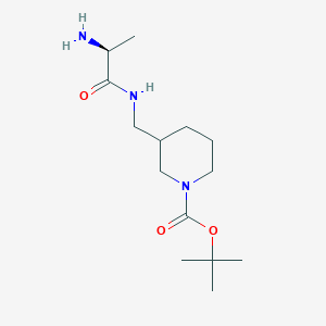 3-[((S)-2-Amino-propionylamino)-methyl]-piperidine-1-carboxylic acid tert-butyl ester