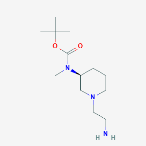 [(S)-1-(2-Amino-ethyl)-piperidin-3-yl]-methyl-carbamic acid tert-butyl ester