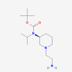 [(S)-1-(2-Amino-ethyl)-piperidin-3-yl]-isopropyl-carbamic acid tert-butyl ester