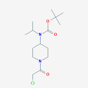 [1-(2-Chloro-acetyl)-piperidin-4-yl]-isopropyl-carbamic acid tert-butyl ester