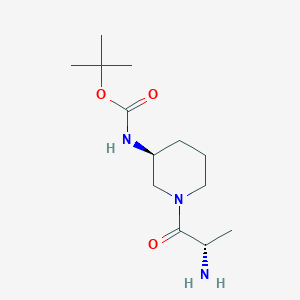 [(S)-1-((S)-2-Amino-propionyl)-piperidin-3-yl]-carbamic acid tert-butyl ester