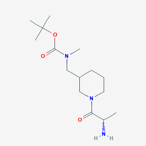 [1-((S)-2-Amino-propionyl)-piperidin-3-ylmethyl]-methyl-carbamic acid tert-butyl ester