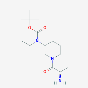 [1-((S)-2-Amino-propionyl)-piperidin-3-yl]-ethyl-carbamic acid tert-butyl ester