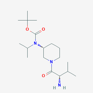 [(R)-1-((S)-2-Amino-3-methyl-butyryl)-piperidin-3-yl]-isopropyl-carbamic acid tert-butyl ester