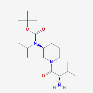 [(S)-1-((S)-2-Amino-3-methyl-butyryl)-piperidin-3-yl]-isopropyl-carbamic acid tert-butyl ester